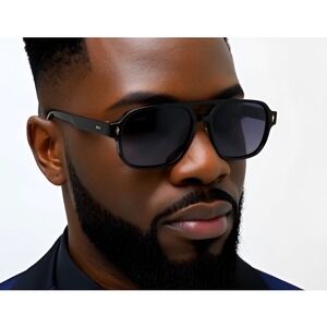 Oversized Classic Modern Retro Hip Hop Shield Style SUNGLASSES Large Black Frame